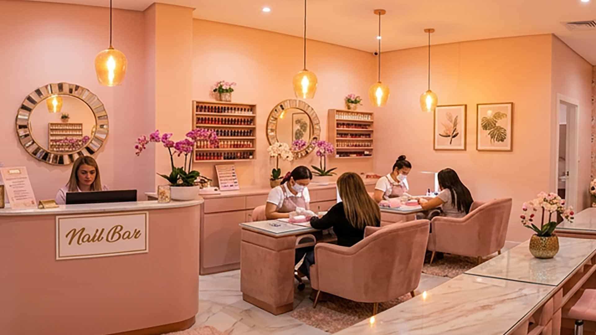 Site web pour salon de beauté et onglerie — template CStudio